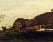 让 亨德里克 维西恩布鲁奇 : A Farmhouse In A Polder Landscape